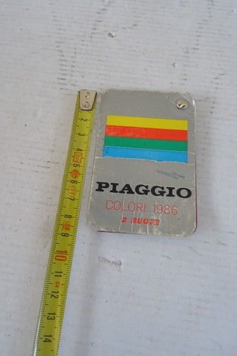 Tabella colori piaggio - tabella,